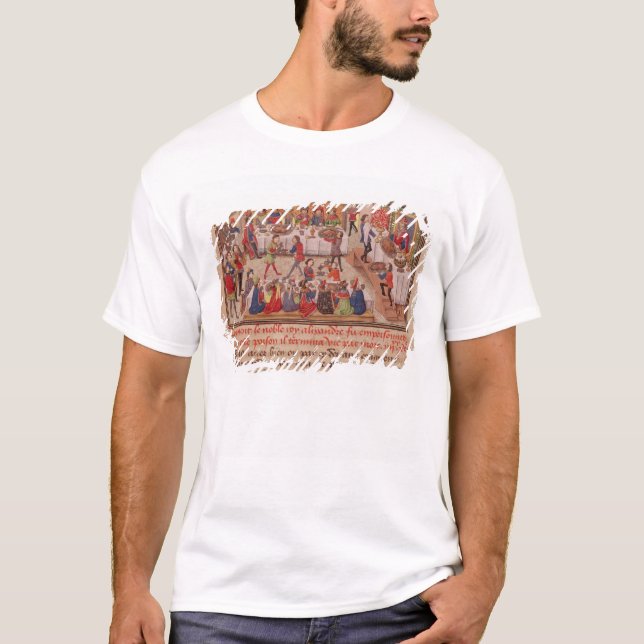 How the Noble King Alexander was Poisoned T-Shirt (Front)