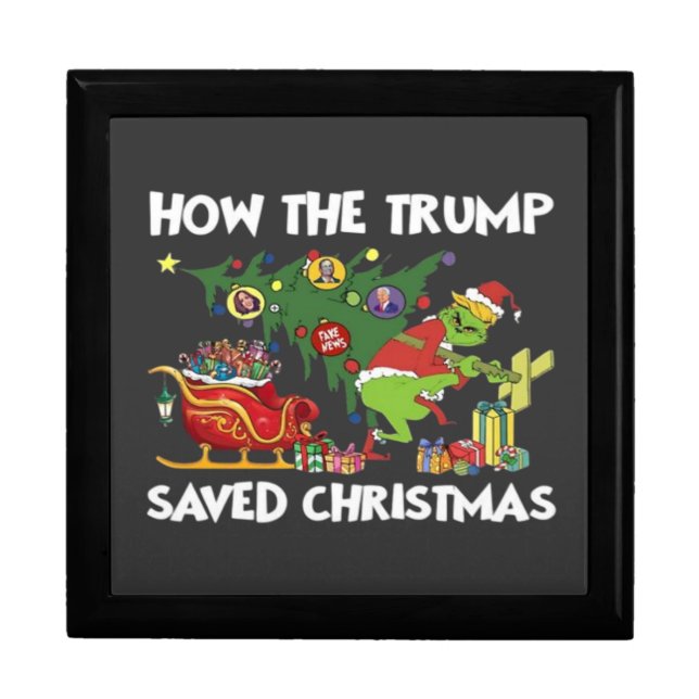 How The Trump Saved Christmas Gift Box (Front)
