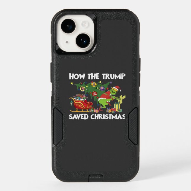 How The Trump Saved Christmas Otterbox iPhone Case (Back)
