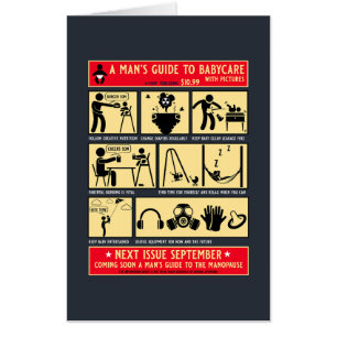 How To Be A Dad Guide Card
