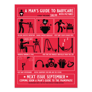 How To Be A Dad Guide Photo Print