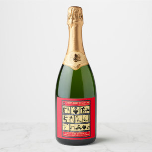How To Be A Dad Guide Sparkling Wine Label