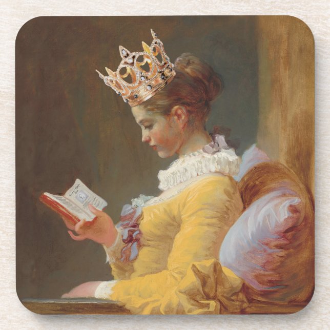 How to be a Queen Beverage Coaster (Front)