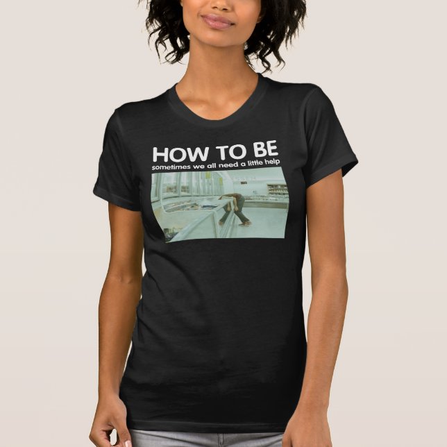 How To Be Art Freezer Ladies'  V-Neck t-shirt (Front)