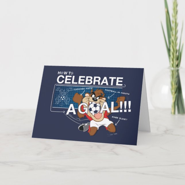 How to Celebrate a Goal With TAZ™ Card (Front)