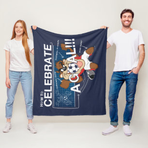 How to Celebrate a Goal With TAZ™ Fleece Blanket