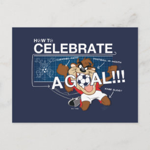 How to Celebrate a Goal With TAZ™ Postcard