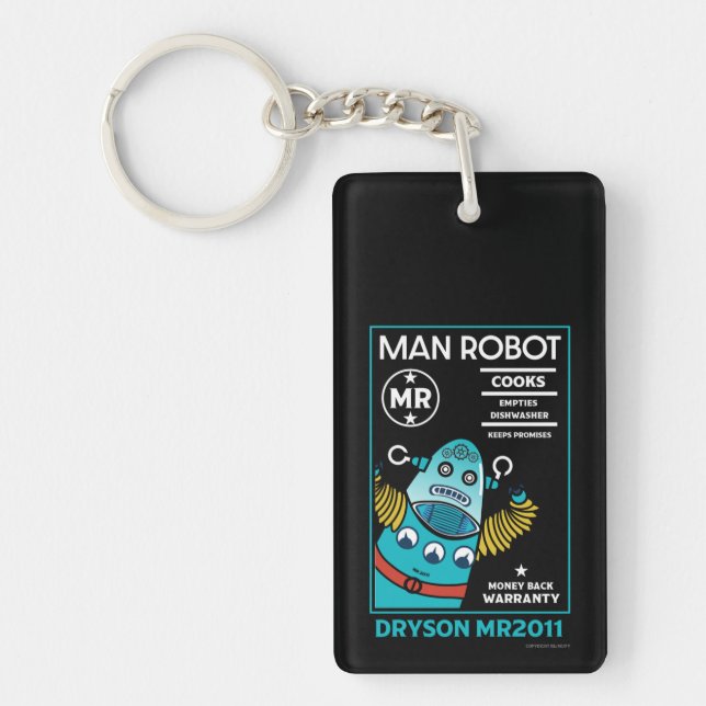 How To Change A Man Keychain (Front)