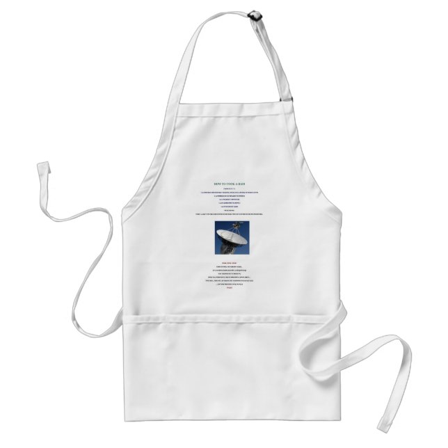 How to Cook a Ham Apron (Front)