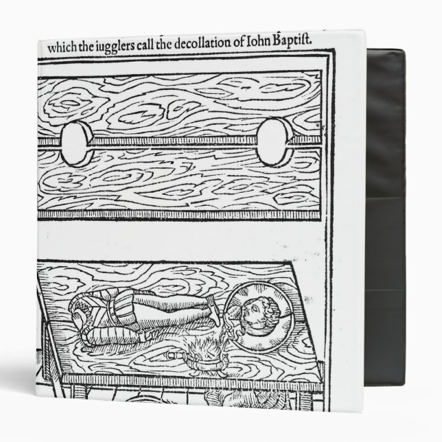 How to Cut Off One's Head 3 Ring Binder (Front/Inside)