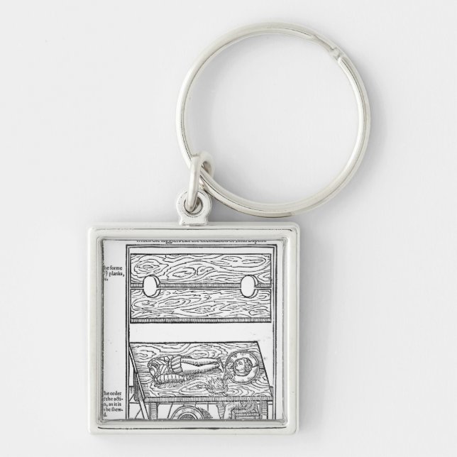 How to Cut Off One's Head Keychain (Front)