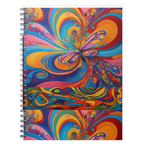 How to Draw a Colorful Butterfly Creative Designs Notebook