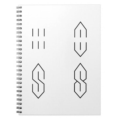 How to Draw the Cool Pointy Super S Letter School Notebook