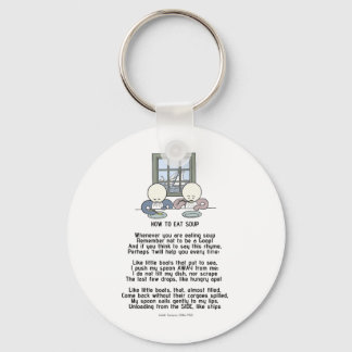 How to Eat Soup - The Goops Keychain