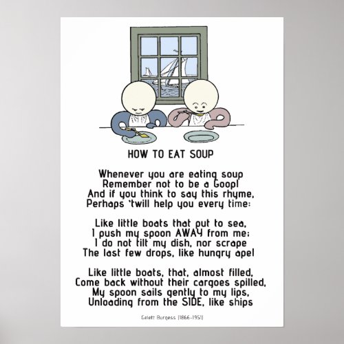 How to Eat Soup _ The Goops Poster