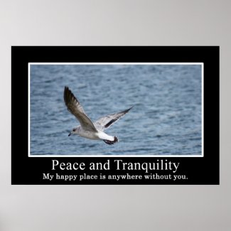 How to find peace and tranquility print