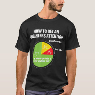 How To Get An Engineers Attention T-Shirt