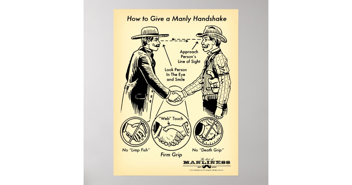 Copy of Handshake Poster for Sale by Dr Art