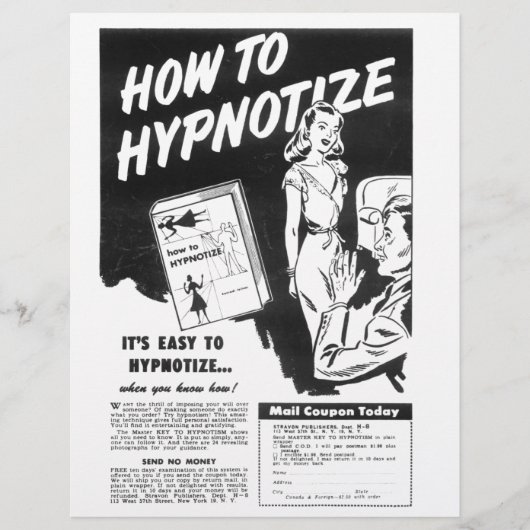 How to Hypnotize (Front)