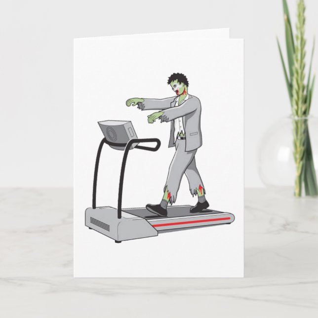 How to Keep a Zombie Busy Card (Front)