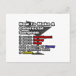 How To Make a Colorectal Surgeon Postcard