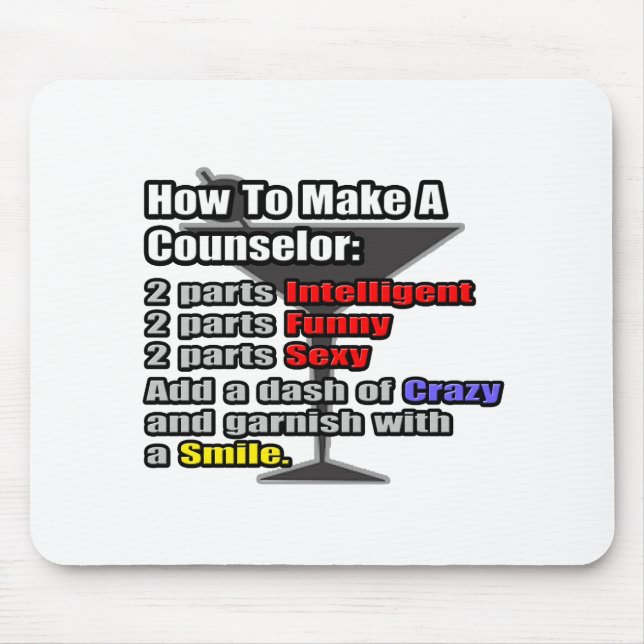 How To Make a Counselor Mouse Pad (Front)