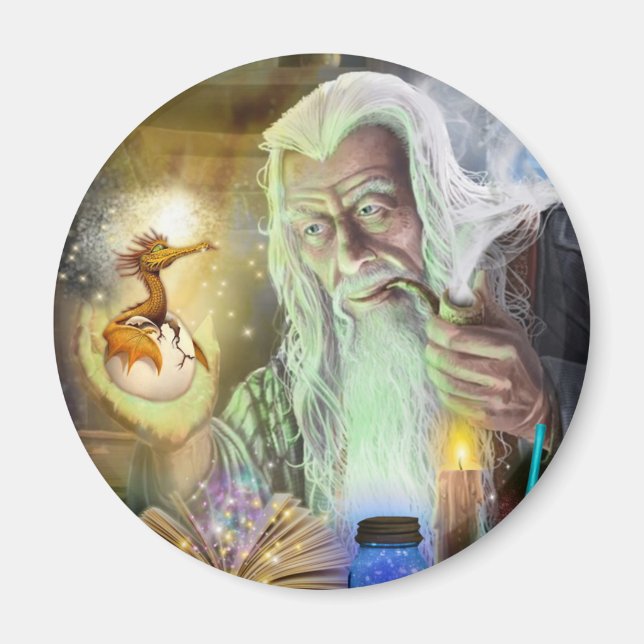 How To Make A Dragon Magnet (Front)