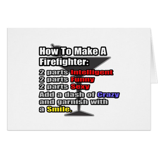 How To Make a Firefighter Cards (Front Horizontal)