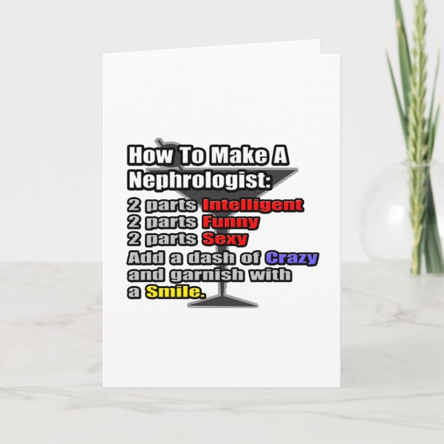 How To Make a Nephrologist Card (Front)
