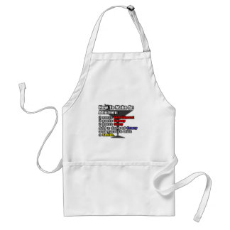 How To Make an Attorney Adult Apron