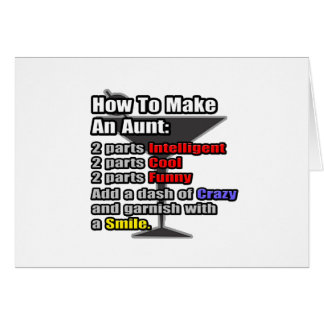 How To Make an Aunt Cards