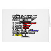 How To Make an Obstetrician (Front Horizontal)