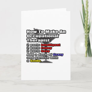 How To Make an Occupational Therapist Card