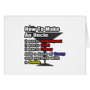 How To Make an Uncle Cards