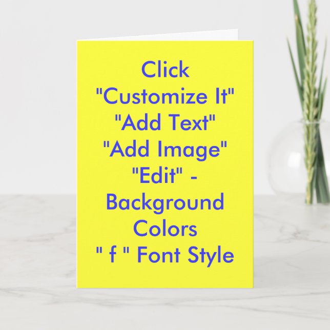 How to make cards from photos.  Instructions (Front)