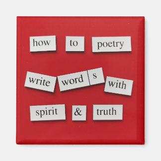 How To Poetry Magnet