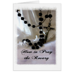 How to Pray the Rosary Cards