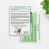 How to Remove a Tick Properly Card (Desk)