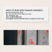 HOW TO RUN WITH SUMMIT MONKEYS (Front & Back)