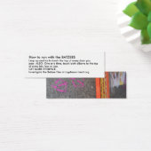 How to run with the BATZEES (Desk)