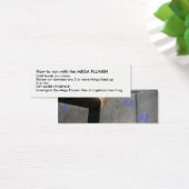 How to run with the MEGA FLUMEN (Desk)