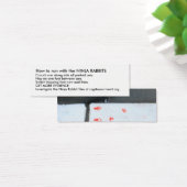 How to run with the NINJA RABBITS (Desk)