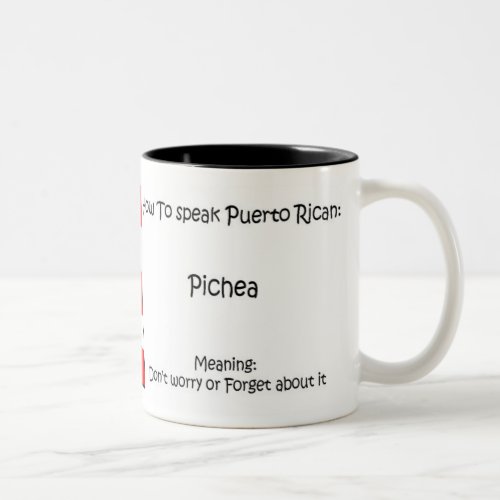 How to Speak Puerto Rican Two_Tone Coffee Mug