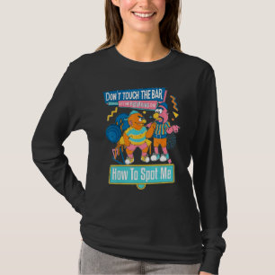 How To Spot Me Gym Weightlifting Bodybuilding Fitn T-Shirt