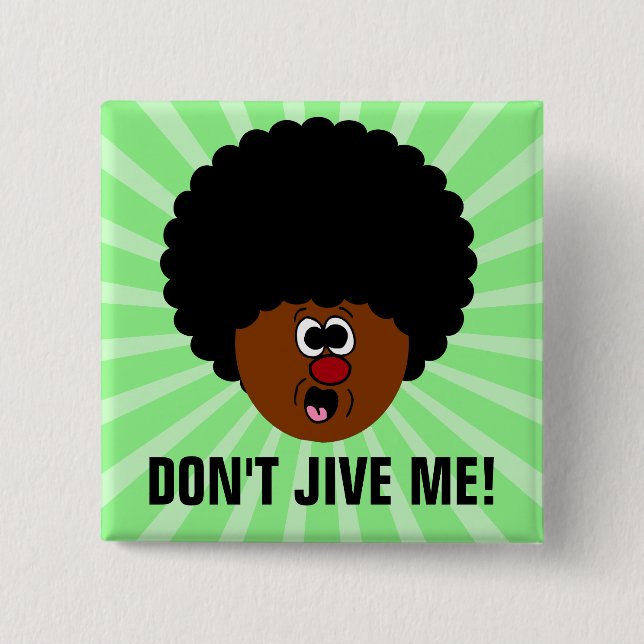 How to talk to crooks about evil criminal activity button (Front)