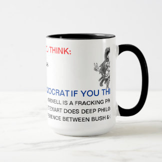HOW TO TELL IF YOU'RE REPUBLICAN OR DEMOCRAT MUG