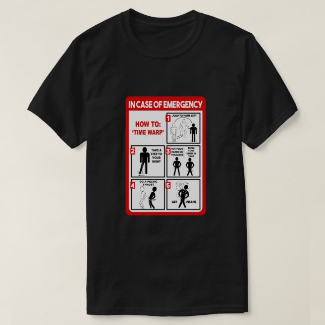 How To Time Warp Classic  T-Shirt (Design Front)