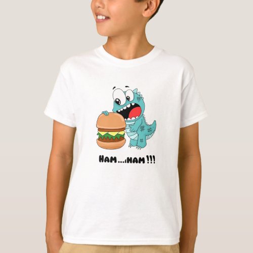 How to Train Your Croc A Bite of the Burger T_Shirt