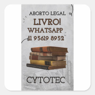 how to use original cytotec 11-95619-8952 square sticker