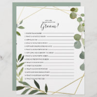 How Well Do You Know the Groom Bridal Shower Game